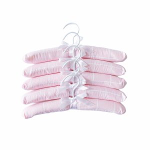 Cabides para Bebê 5 Peças Boston Rosa