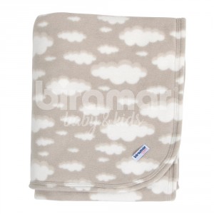 Cobertor de Enrolar para Bebê Microsoft Nuvem Cinza