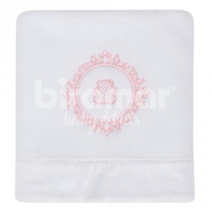 Cobertor Soft para Bebê Vineyard Rosa