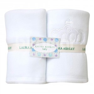 Cobertor Soft para Bebê 02 Peças Kingdom Branco