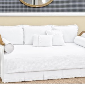 Kit Cama Babá 9 Peças com Saia Blanche Matelassado
