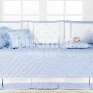 Kit Cama Babá 6 Peças Premiere Azul