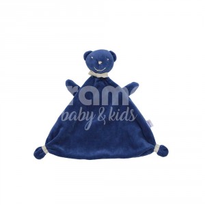 Naninha para Bebê Cheirinho Urso Azul Marinho