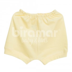 Short para Bebê e Kids G Amarelo