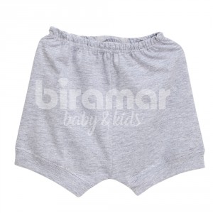 Short para Bebê e Kids G Cinza