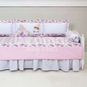 Kit Cama Babá 7 peças Gabi Catarina Nude