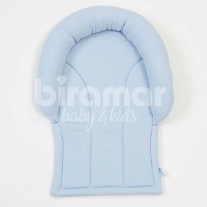 Suporte de Cabeça para Bebê Malha Azul