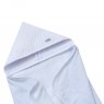 Toalha de Banho para Bebê Felpuda Revestida Fralda Solta Pompom Blanche Matelassado