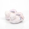 Pantufa para Bebê Estampa Windsor Rosa