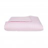 Edredom de Berço Estampa Dupla Face e Duvet Xadrez Rosa