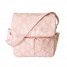 Bolsa com Trocador Brooklyn Jardim Secreto Arabesco Rosa