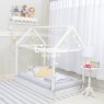 Kit Montessoriano Mini Cama Rolinho 4 Peças Chevron Cinza (Colchão 1,50 x 0,70)