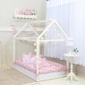 Kit Montessoriano Mini Cama Rolinho 4 Peças London Rosa (Colchão 1,50 x 0,70)