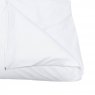 Edredom Duvet Solteiro com Zíper 2,20 x 1,43 - Percal Branco