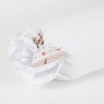 Rolinho Avulso para Bebê Branco / Laço Petit Rosê
