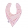 Babador Bandana para Bebê Listrado Rosa