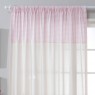 Cortina para Quarto de Bebê Percal Barrado Estampado Lollipop Classic Pérola Rosa