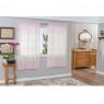 Cortina para Quarto de Bebê Percal Barrado Estampado Lollipop Classic Pérola Rosa
