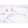 Protetor de Berço 3 peças Lolli Princess Rosa