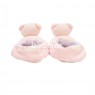 Pantufa para Bebê Estampa Cisne Rosa