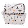 Bolsa com Trocador para Bebê Brooklyn Fox Preto