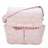 Bolsa com Trocador para Bebê Brooklyn Cisne Rosa