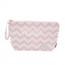 Necessaire Soho Chevron Rosa