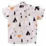 Camisa para Bebê e Kids P Fox Preto