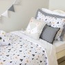 Edredom Solteiro / Kids Dupla Face e Duvet Fox Preto