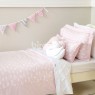 Edredom Solteiro / Kids Dupla Face e Duvet Cisne Rosa