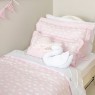 Edredom Solteiro / Kids Dupla Face e Duvet Cisne Rosa