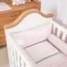 Kit Enxoval de Berço Lollipop II Cisne Rosa 8 Peças