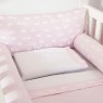 Kit Enxoval de Berço Lollipop II Cisne Rosa 8 Peças