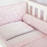 Kit Enxoval de Berço Lollipop II Cisne Rosa 8 Peças