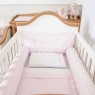 Kit Enxoval de Berço Lollipop II Cisne Rosa 8 Peças