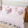 Kit Cama Babá 7 peças com Saia Lollipop II Cisne Rosa