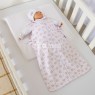 Lençol de Segurança para Berço Doutor Mamãe M - Tiffany Rosa