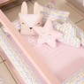 Kit Montessoriano Mini Cama Rolinho 4 Peças Rainbow Colorido (Colchão 1,50 x 0,70)