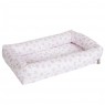 Ninho para Carrinho ou Moisés de Bebê Tiffany Floral Rosa