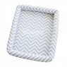 Colchonete Infantil / Kids Master (1,40m x 93cm x 12cm) Chevron Cinza