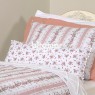 Kit Cama Solteiro 3 Peças Petit Floral Rose (Colchão 1,88 x 0,88)