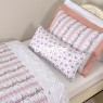 Kit Cama Solteiro 3 Peças Petit Floral Rose (Colchão 1,88 x 0,88)