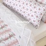 Kit Cama Solteiro 3 Peças Petit Floral Rose (Colchão 1,88 x 0,88)