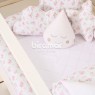 Kit Montessoriano Mini Cama Rolinho 4 Peças Josephine (Colchão 1,50 x 0,70)