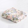 Cobertor de Enrolar para Bebê Microsoft Floral Bege