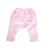 Calça Saruel para Bebê e Kids P - Listrado Rosa