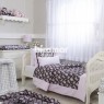 Edredom Solteiro / Kids Dupla Face e Duvet Catarina Preto