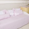 Kit Cama Babá 7 peças com Saia Lollipop III Unicórnio Rosa