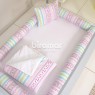 Kit Montessoriano Mini Cama Rolinho 4 Peças Clementine Rosa (Colchão 1,50 x 0,70)