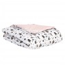 Edredom de Mini Cama Dupla Face e Duvet Estampa Wish